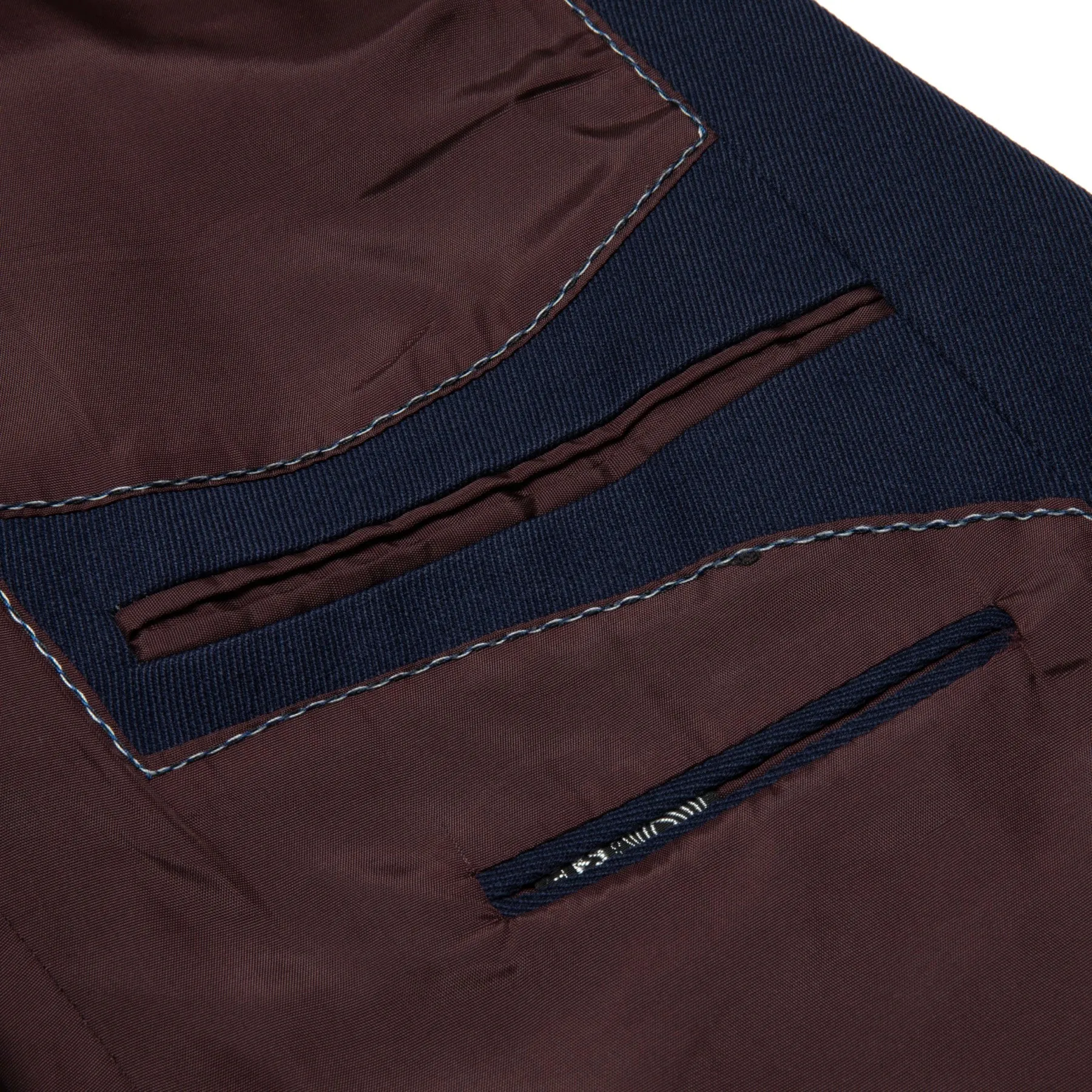 70s Bespoke Pure New Wool Cavalry Twill Weave Sport Coat