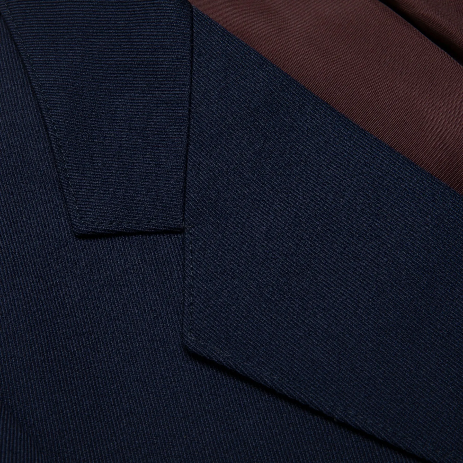 70s Bespoke Pure New Wool Cavalry Twill Weave Sport Coat