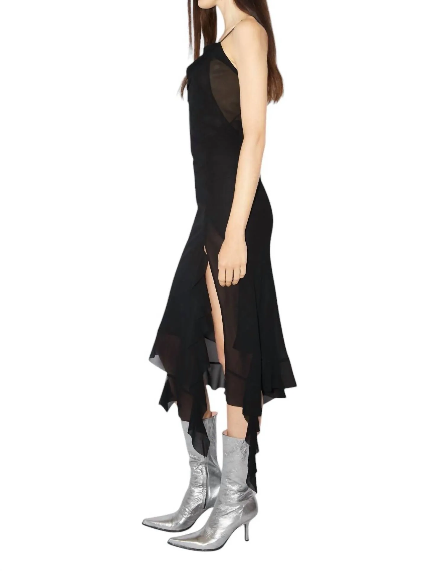 Acne Studios - RUFFLE STRAP DRESS