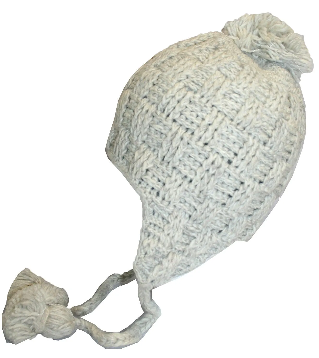 Assorted Highland Wool Knit Beanie Fleece Earflap Beanies