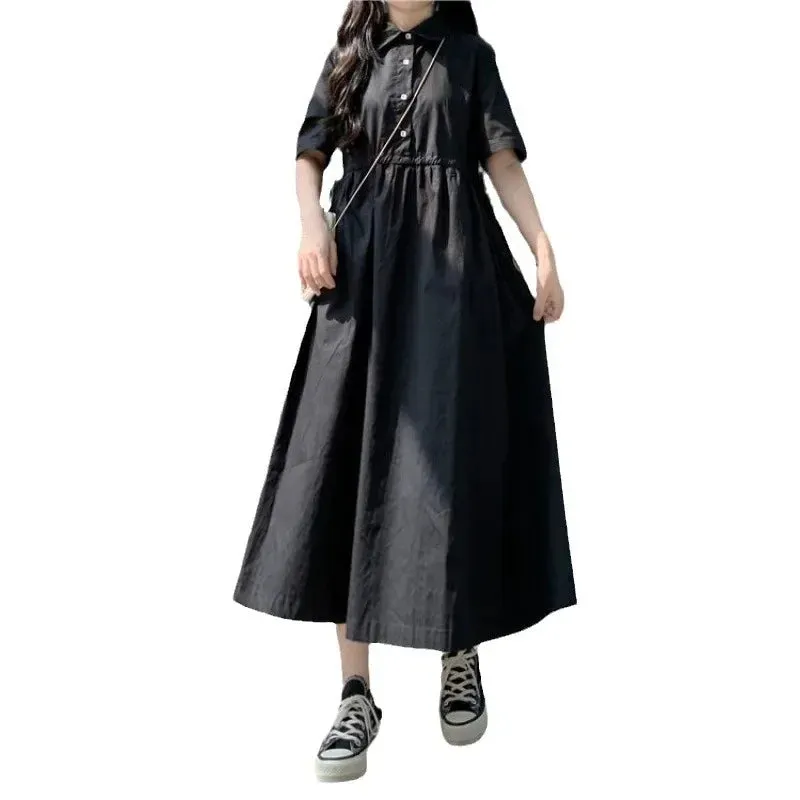 Aurelia - Elegant Slimming Black Dress for Women