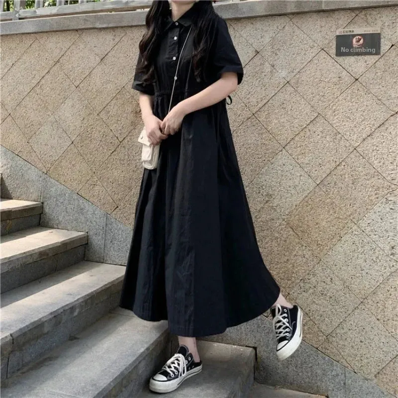 Aurelia - Elegant Slimming Black Dress for Women
