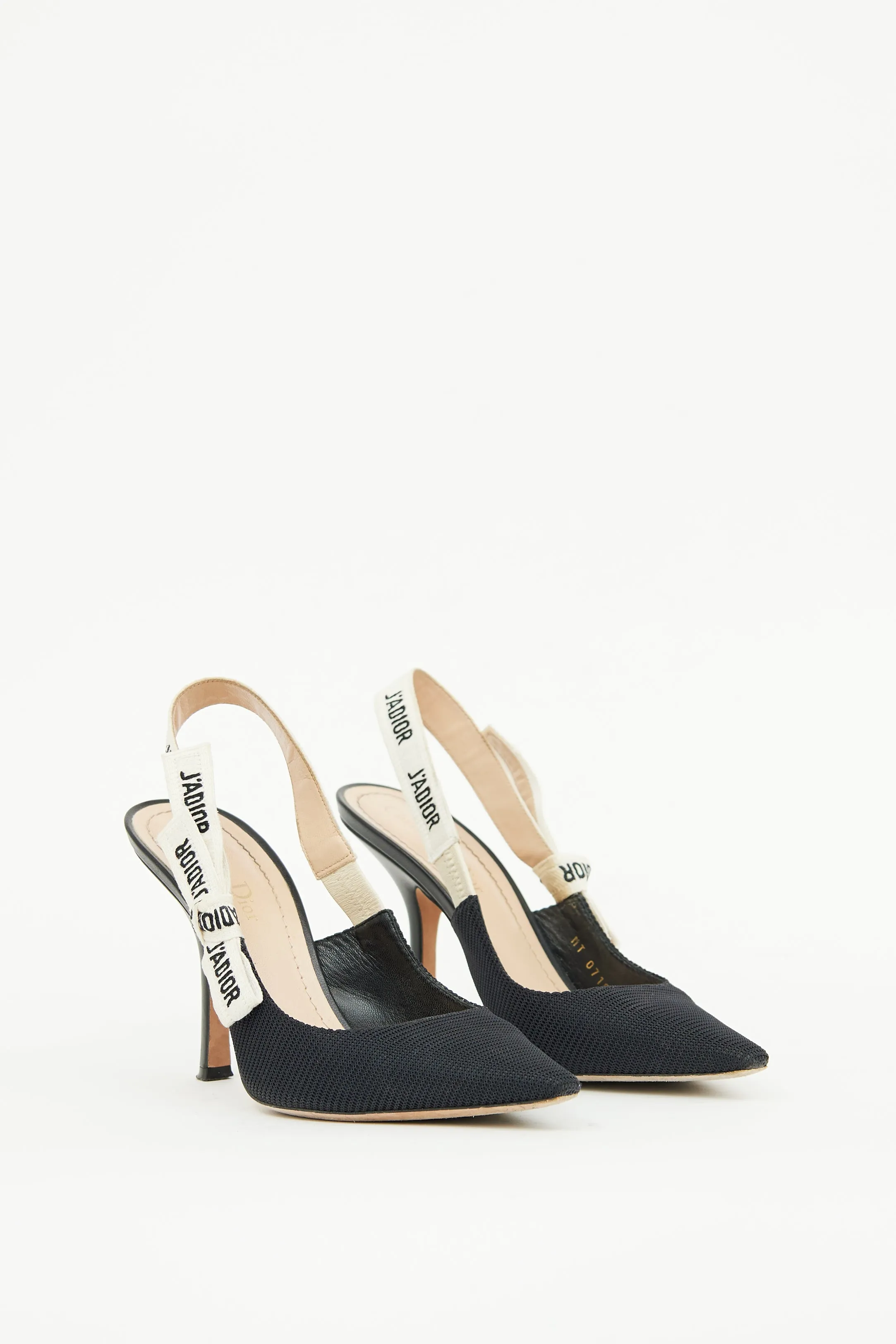 Black & Cream J'adior Heel