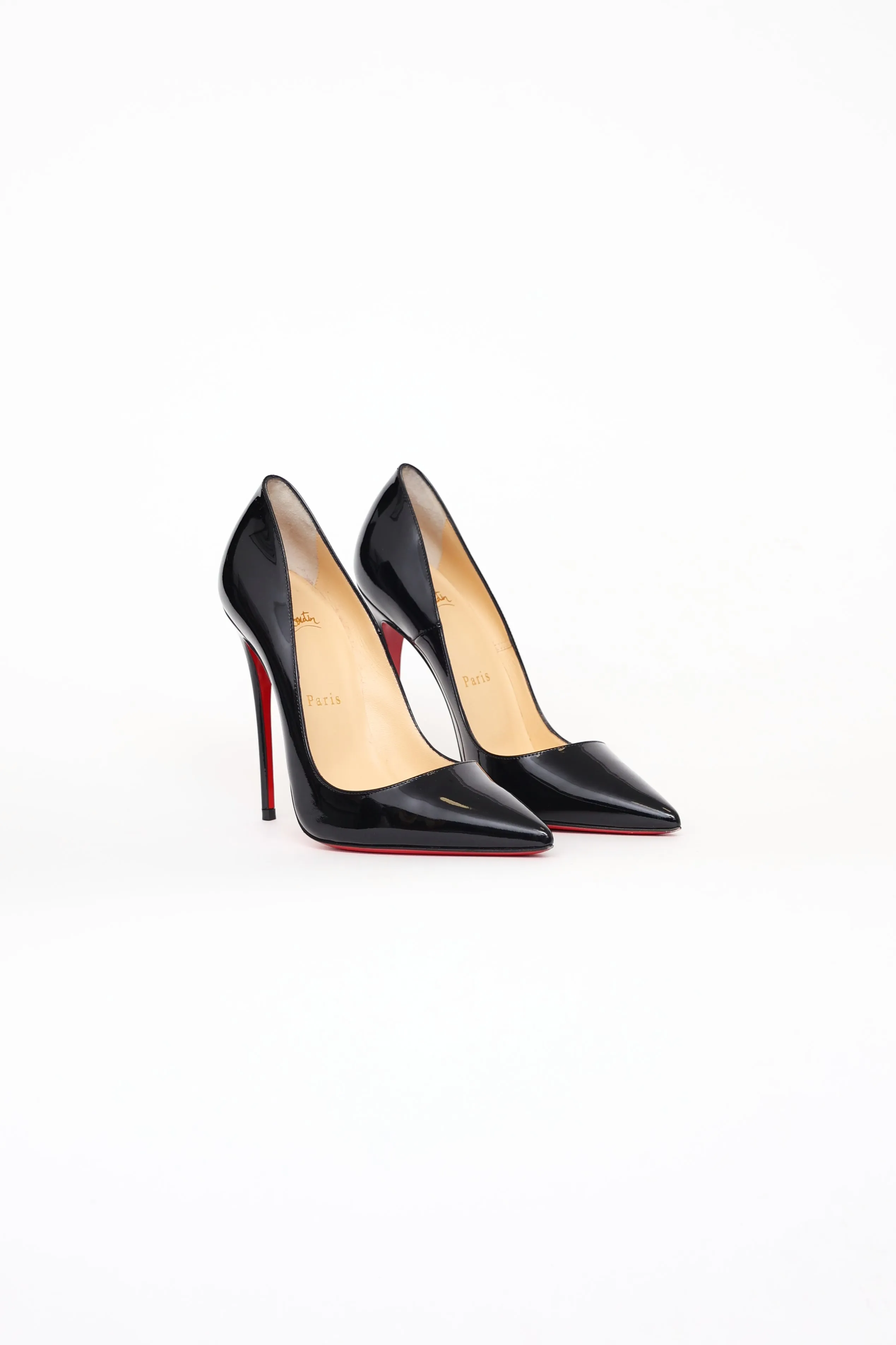 Black Patent So Kate 120 Pump