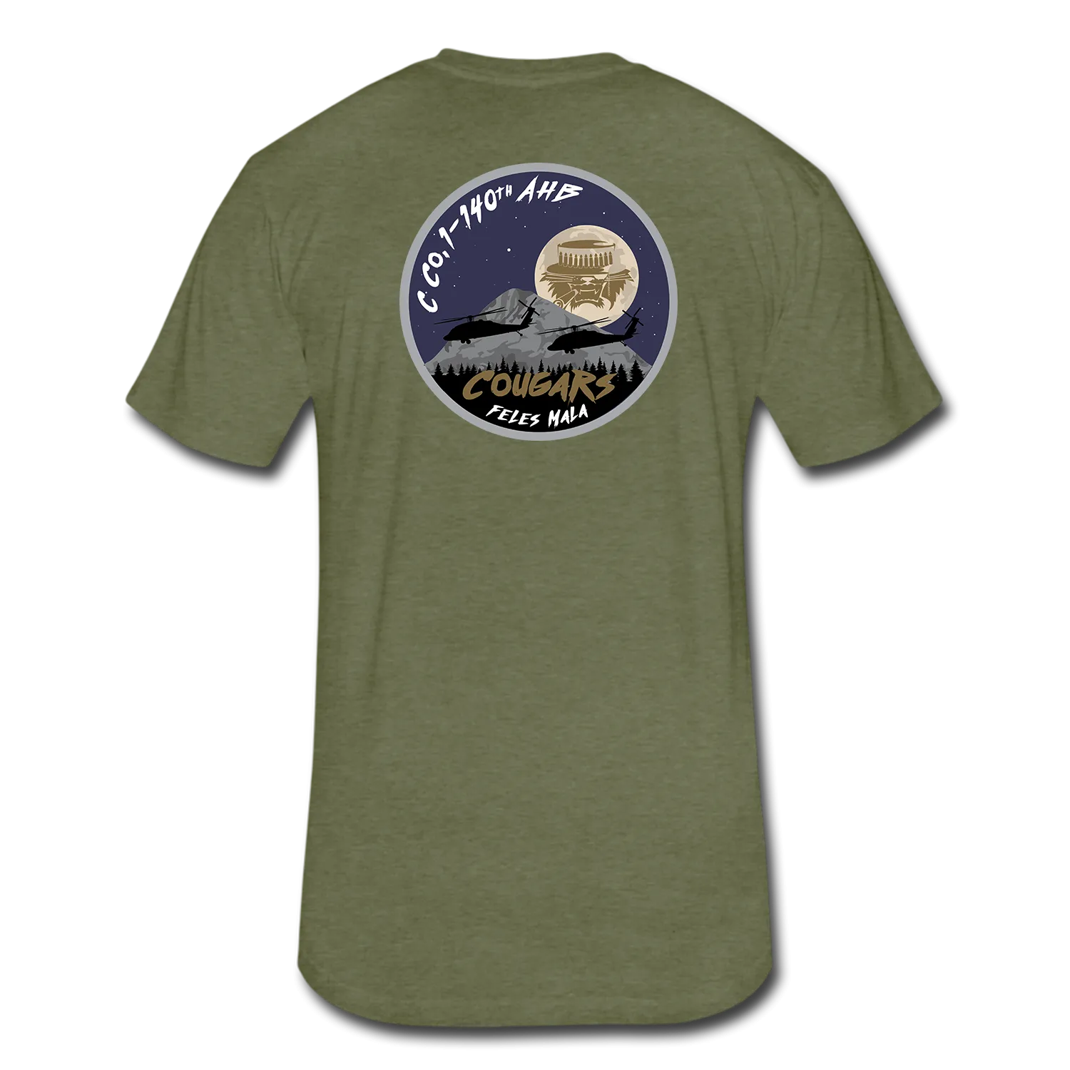 C Co, 1-140th Cougars T-Shirt