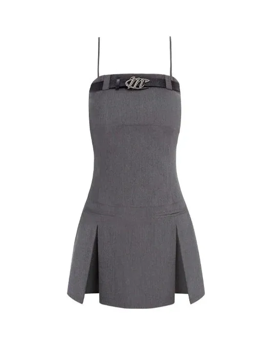 Camisole Dress Slim Mode Design Logo