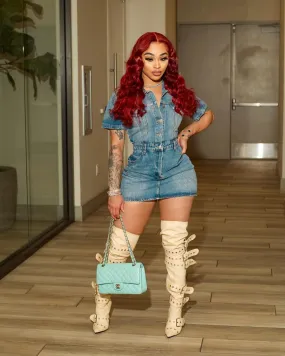 Cassandra Denim Dress