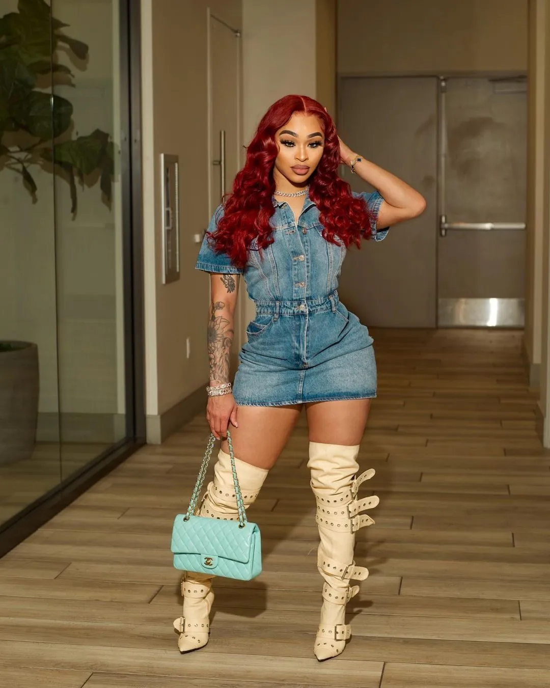 Cassandra Denim Dress