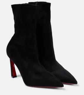 Christian Louboutin Condora 100 suede ankle boots Christian Louboutin Condora 100 suede ankle boots