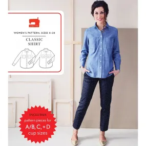 Classic Shirt Pattern, Liesl & Co.