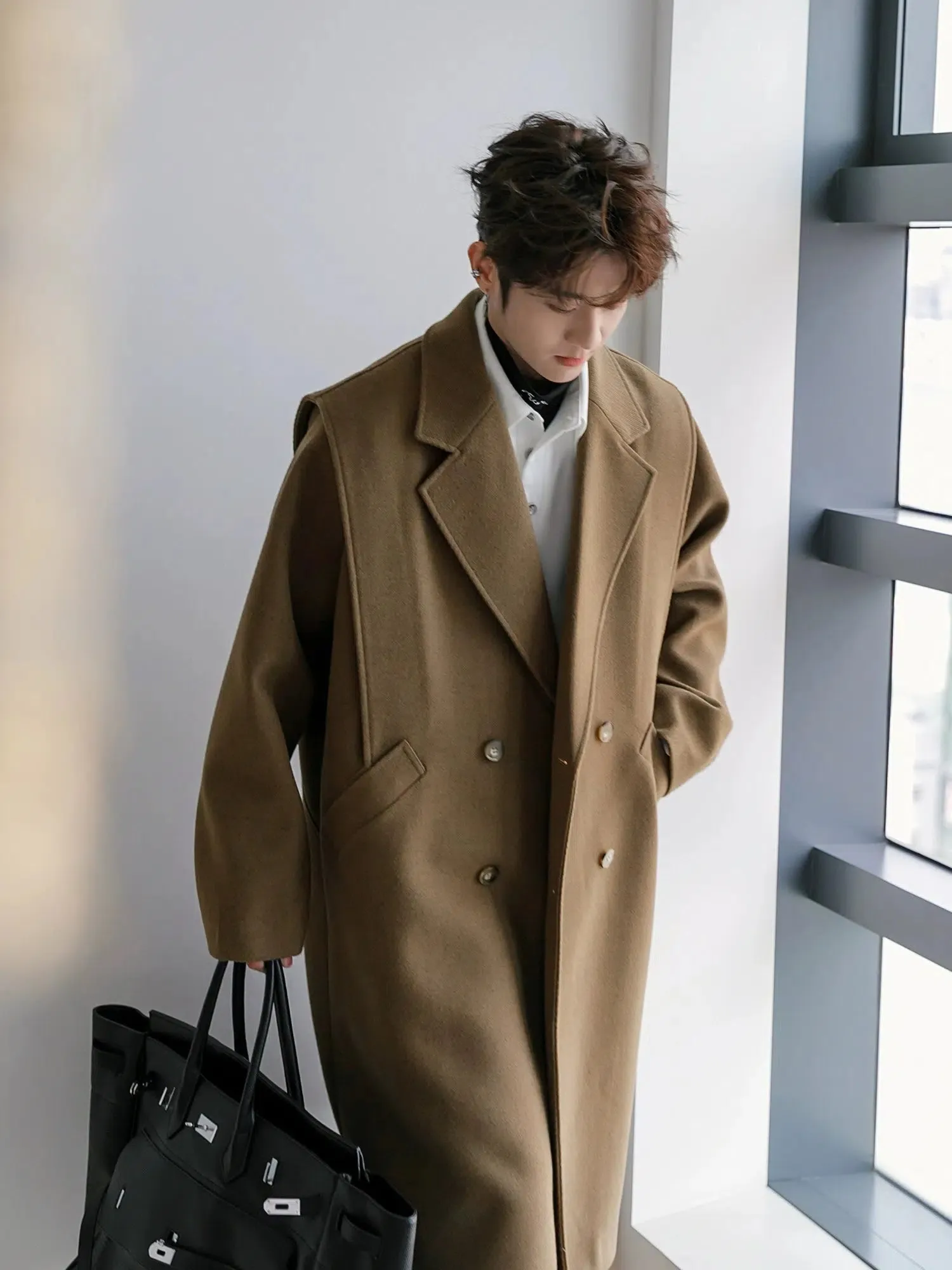 Classic Wool Longline Coat