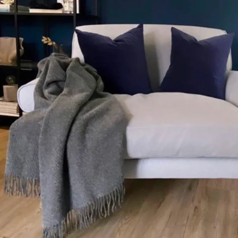 Codu | Hampton Throw Rug - Slate