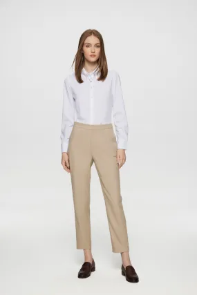 Colin COOLMAX Yarn-dyed Plainweave Shirt with Detachable Collar Chain