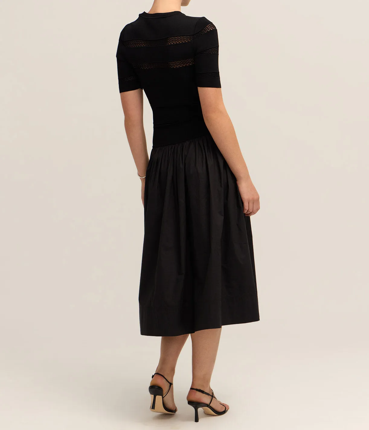 Devon Knit Long Combo Dress