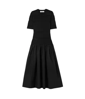 Devon Knit Long Combo Dress