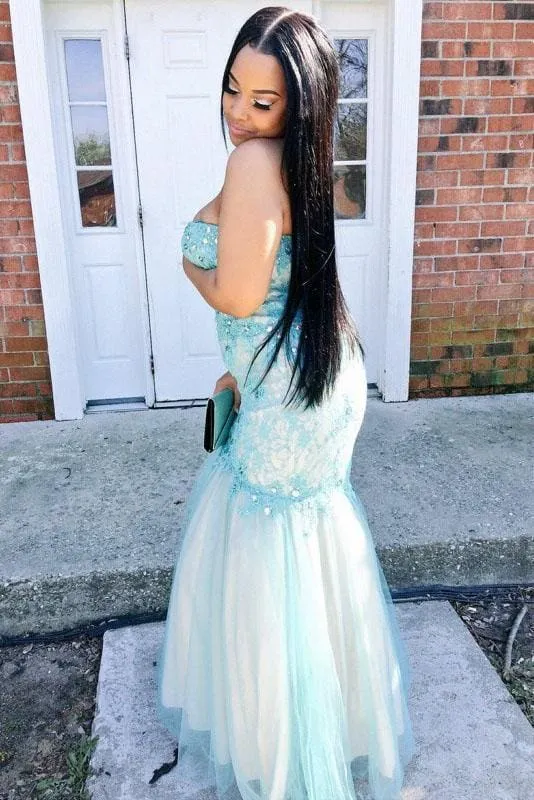 Excellent Graceful Graceful Unique Sweetheart Mermaid Plus Size Prom with Appliques Floor Length Dress