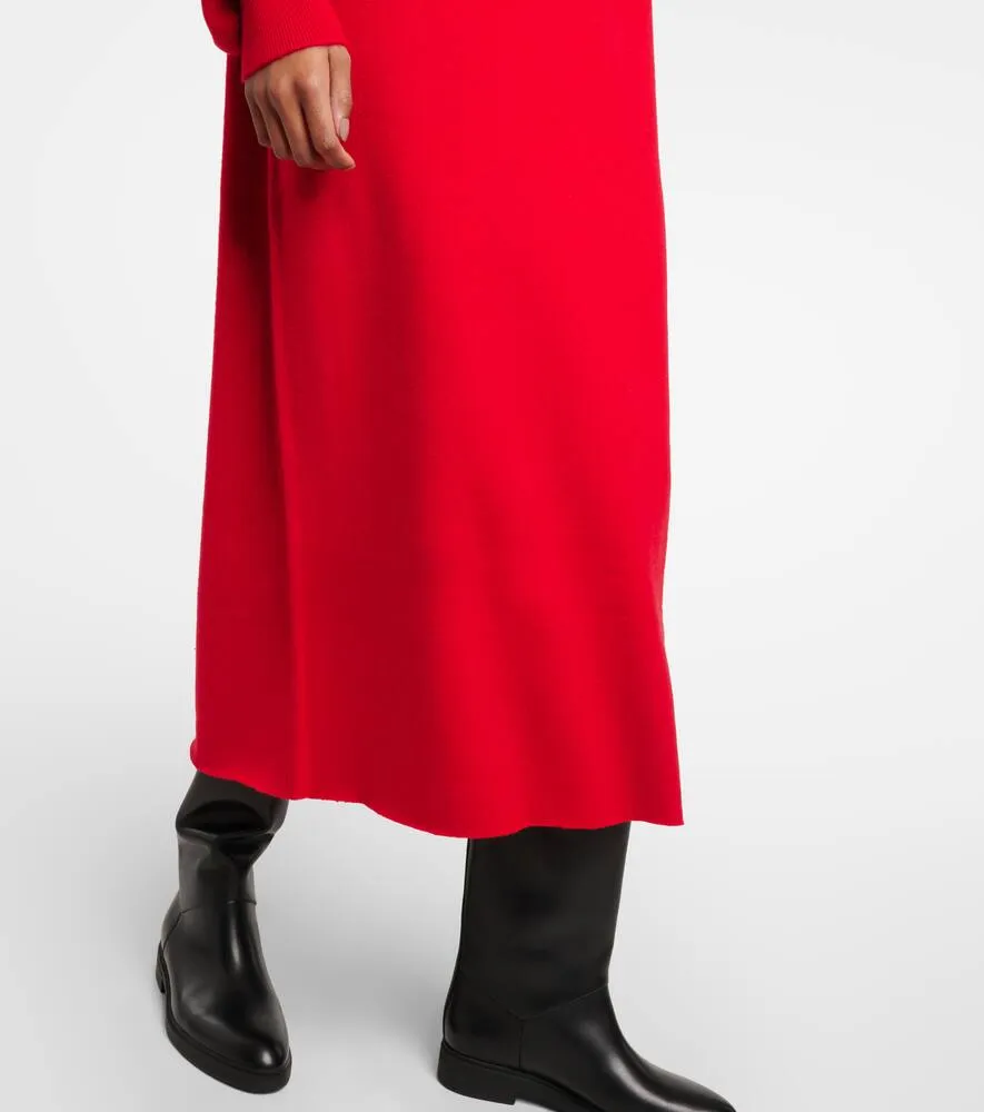 Extreme Cashmere Weird cashmere-blend midi dress