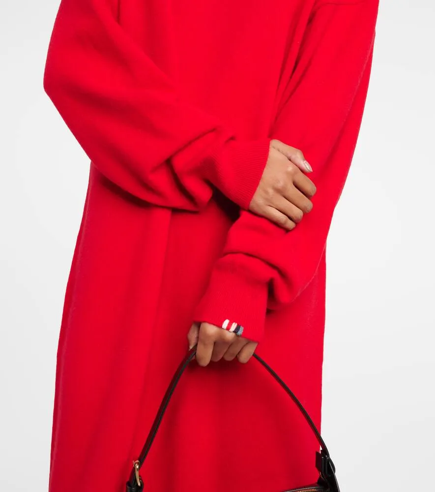 Extreme Cashmere Weird cashmere-blend midi dress