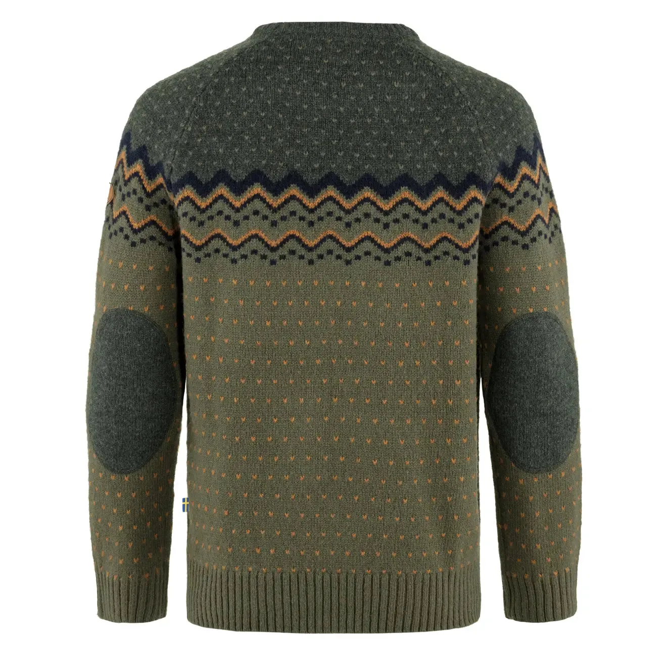 Fjallraven Ovik Knit Sweater Laurel Green / Deep Forest