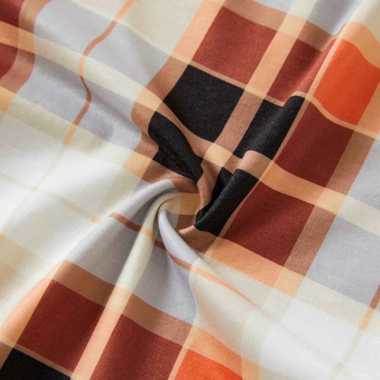 Halloween Family Matching Letter Print Pajamas