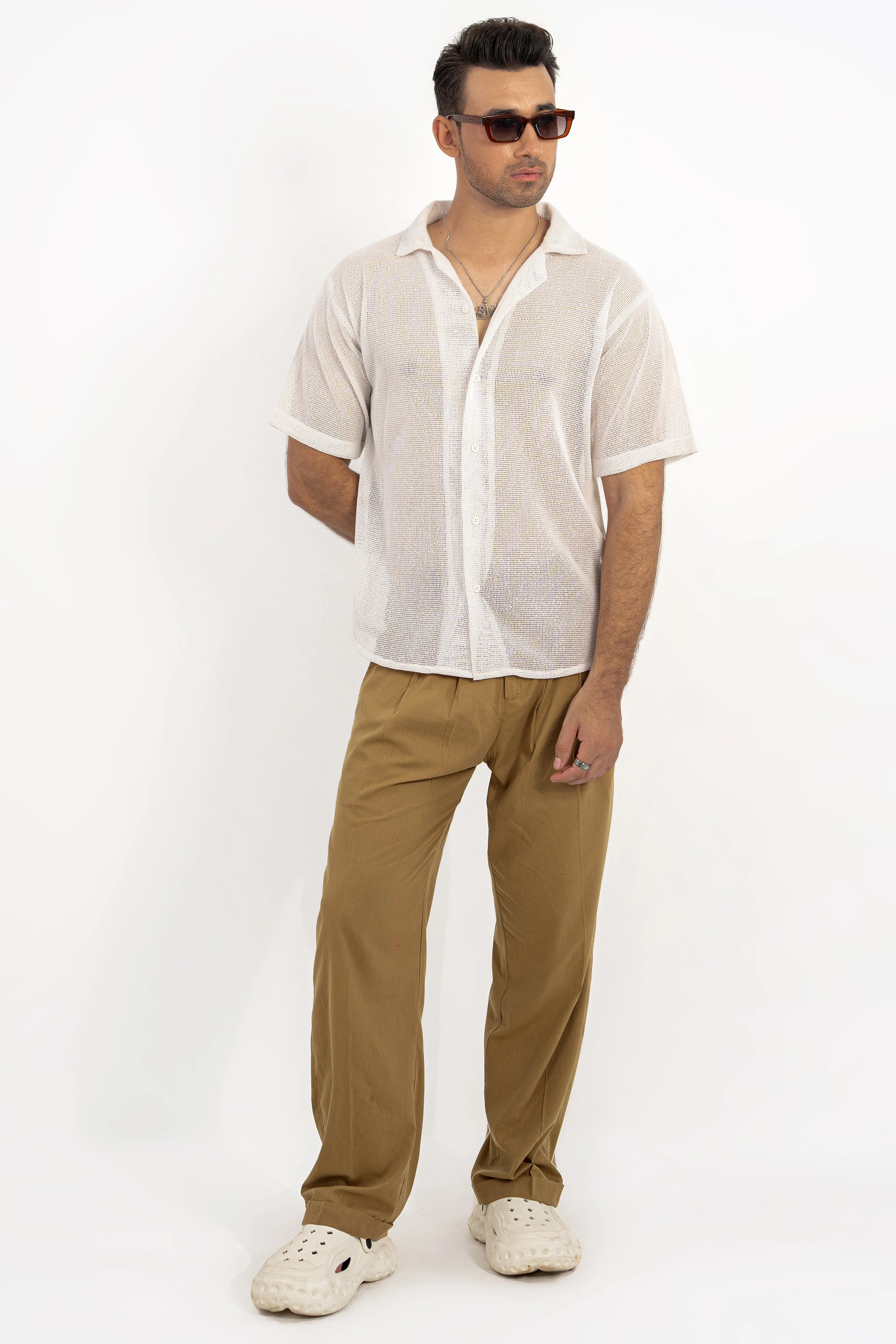 Hazelstone Classic Pleated Pants