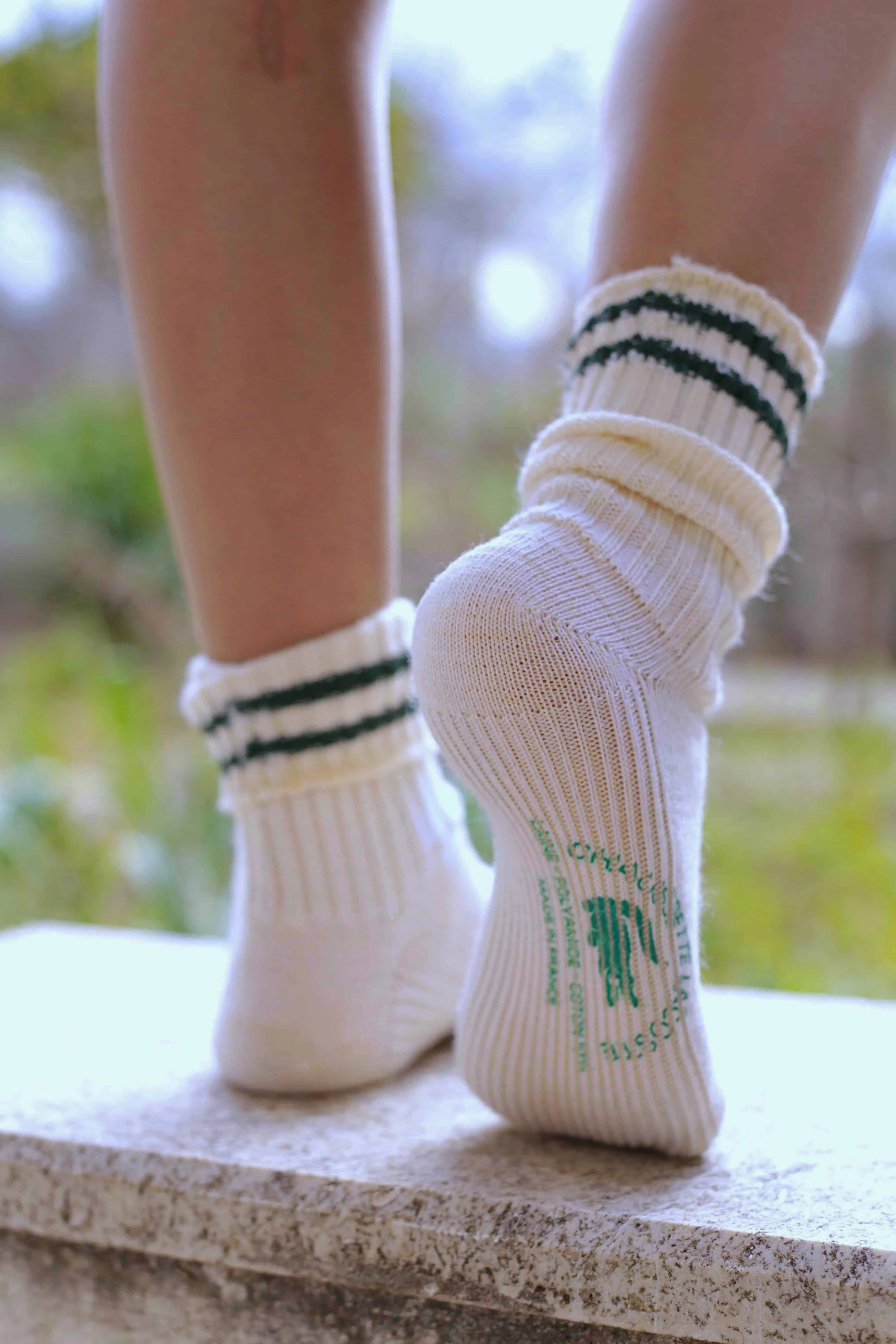 LACOSTE Striped 70's Wool Socks