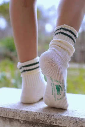 LACOSTE Striped 70's Wool Socks