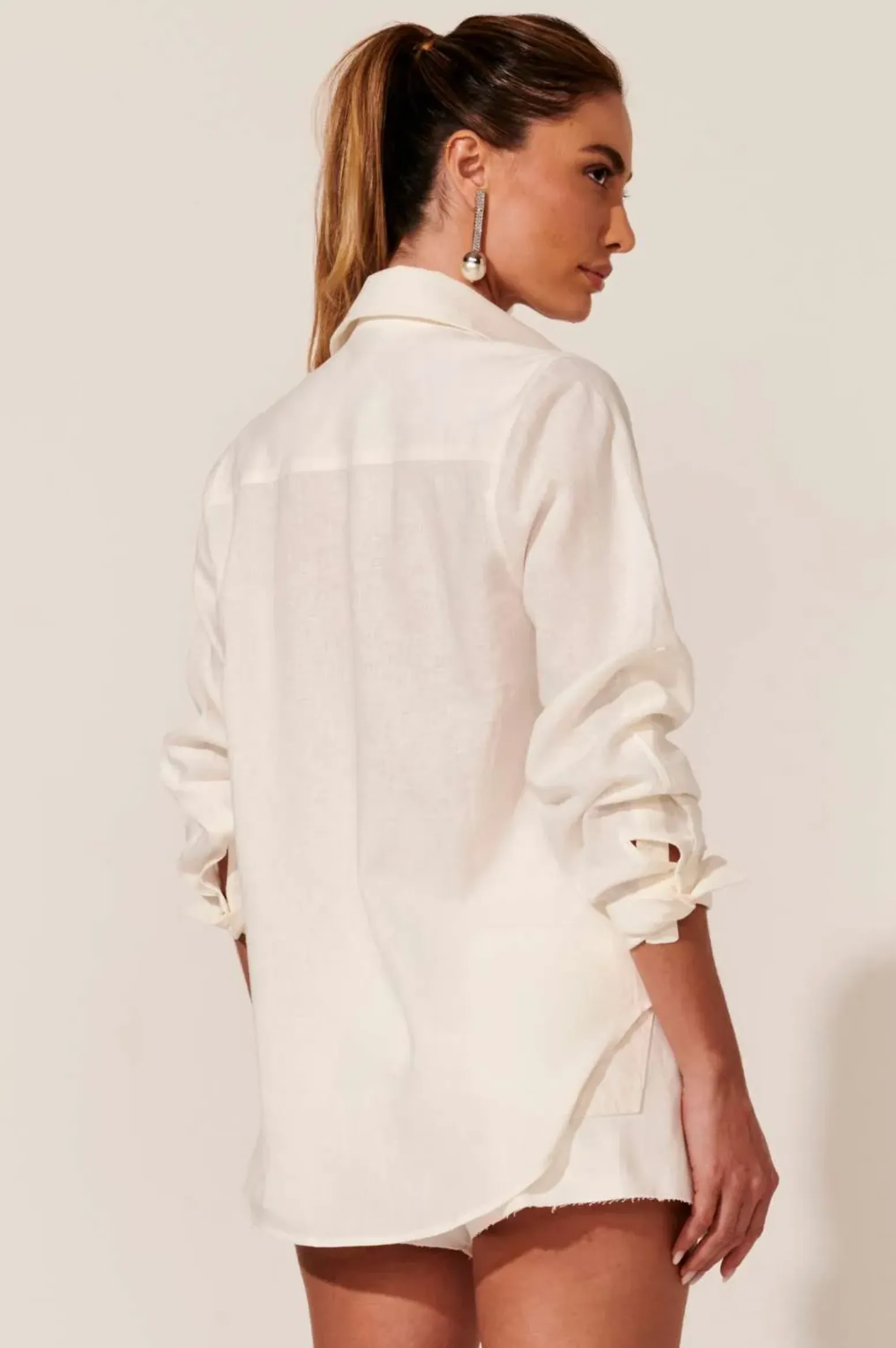 Linen Straight Shirt