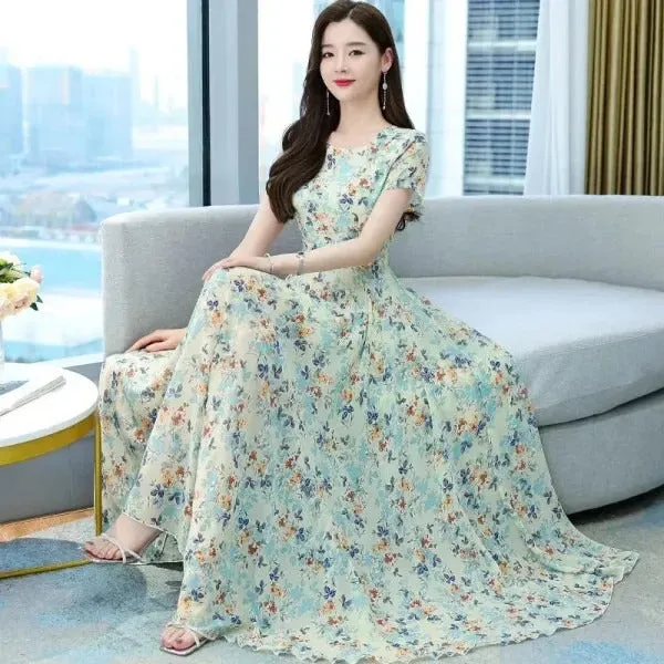 Lucinda - Elegant Summer Beach Maxi Dress for Women