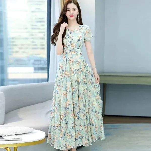 Lucinda - Elegant Summer Beach Maxi Dress for Women