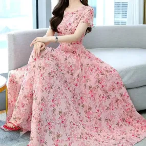 Lucinda - Elegant Summer Beach Maxi Dress for Women
