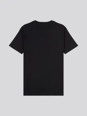 Mens USPA Print Graphic T-Shirt in Black