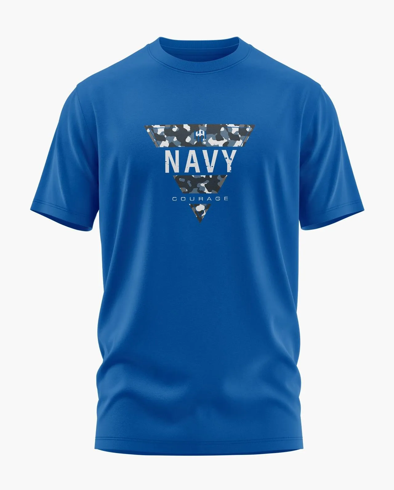 Navy Courage Signature LuxeSoft Cotton T-Shirt