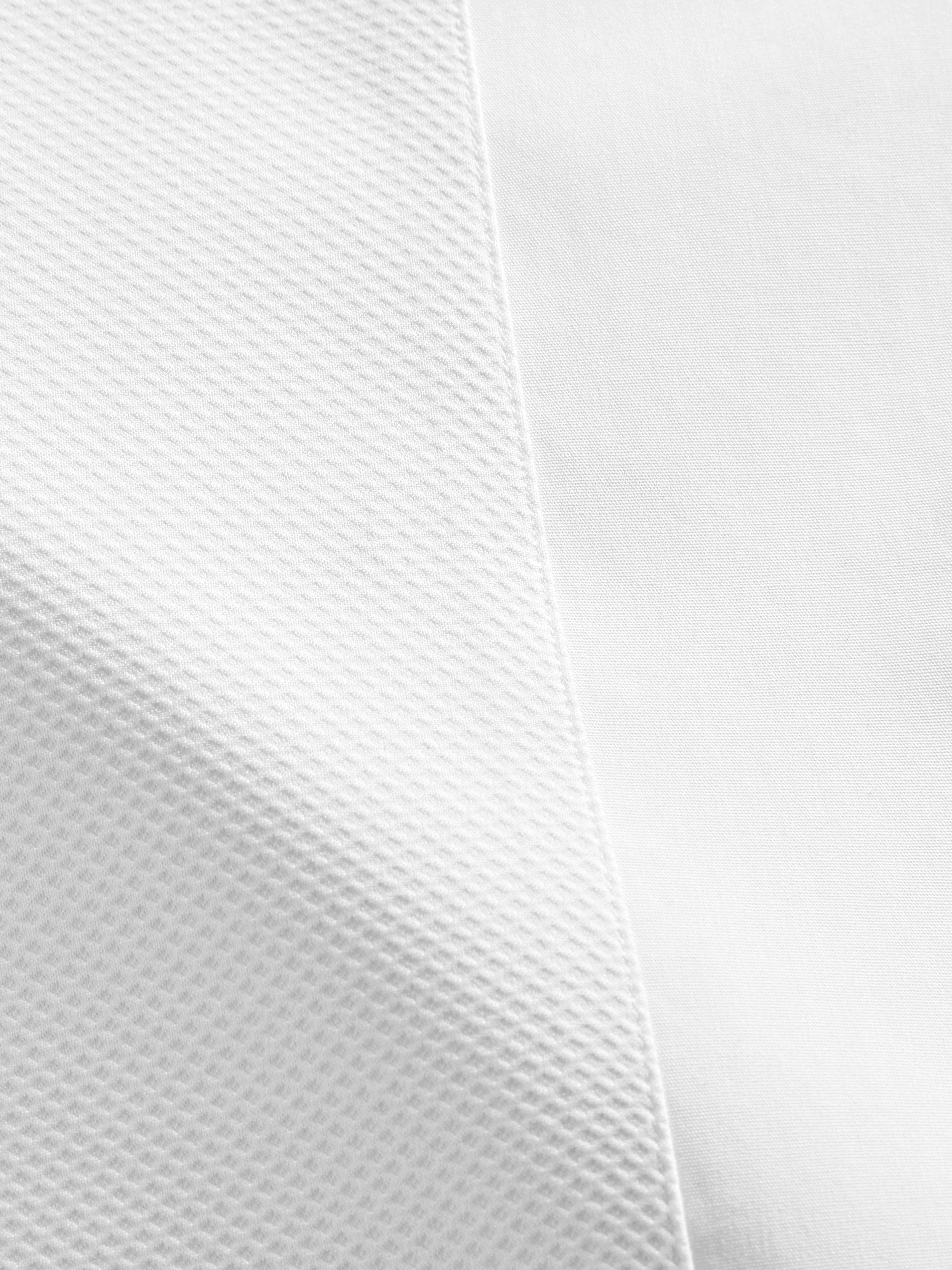 Non-Iron White Dress Shirt - Classic Collar