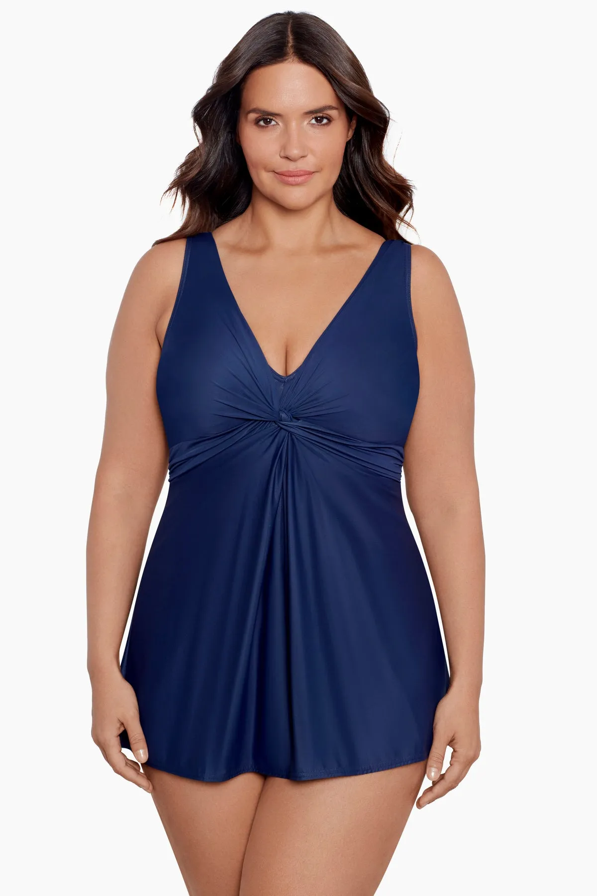 Plus Size Must Haves Marais One Piece Swim Dress