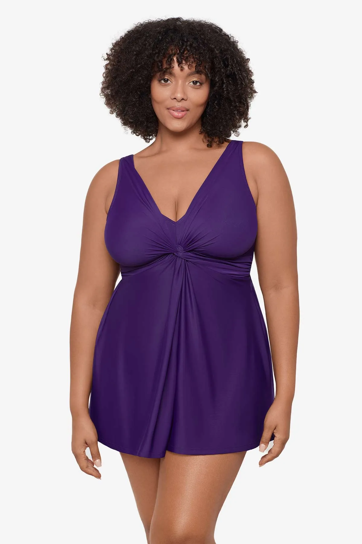 Plus Size Must Haves Marais One Piece Swim Dress