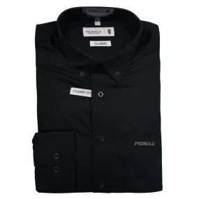 Pringle LS Black Regular Classic Fit Shirt