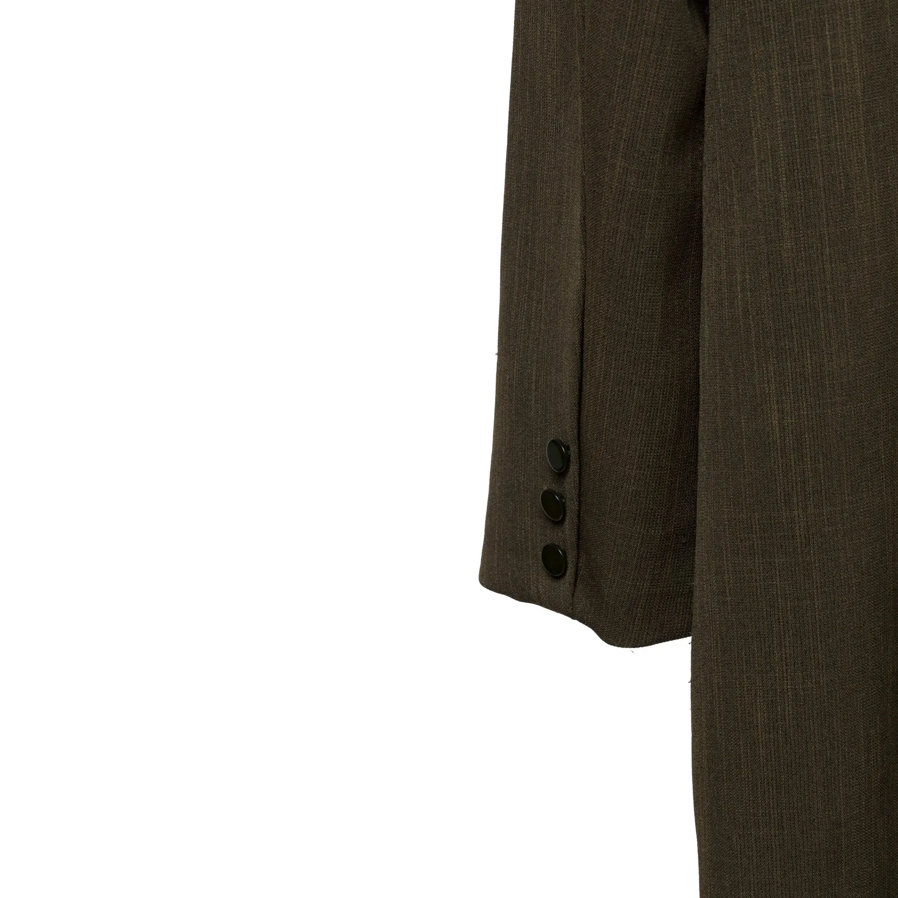 Rib Weave Unlined Panel Line Coat