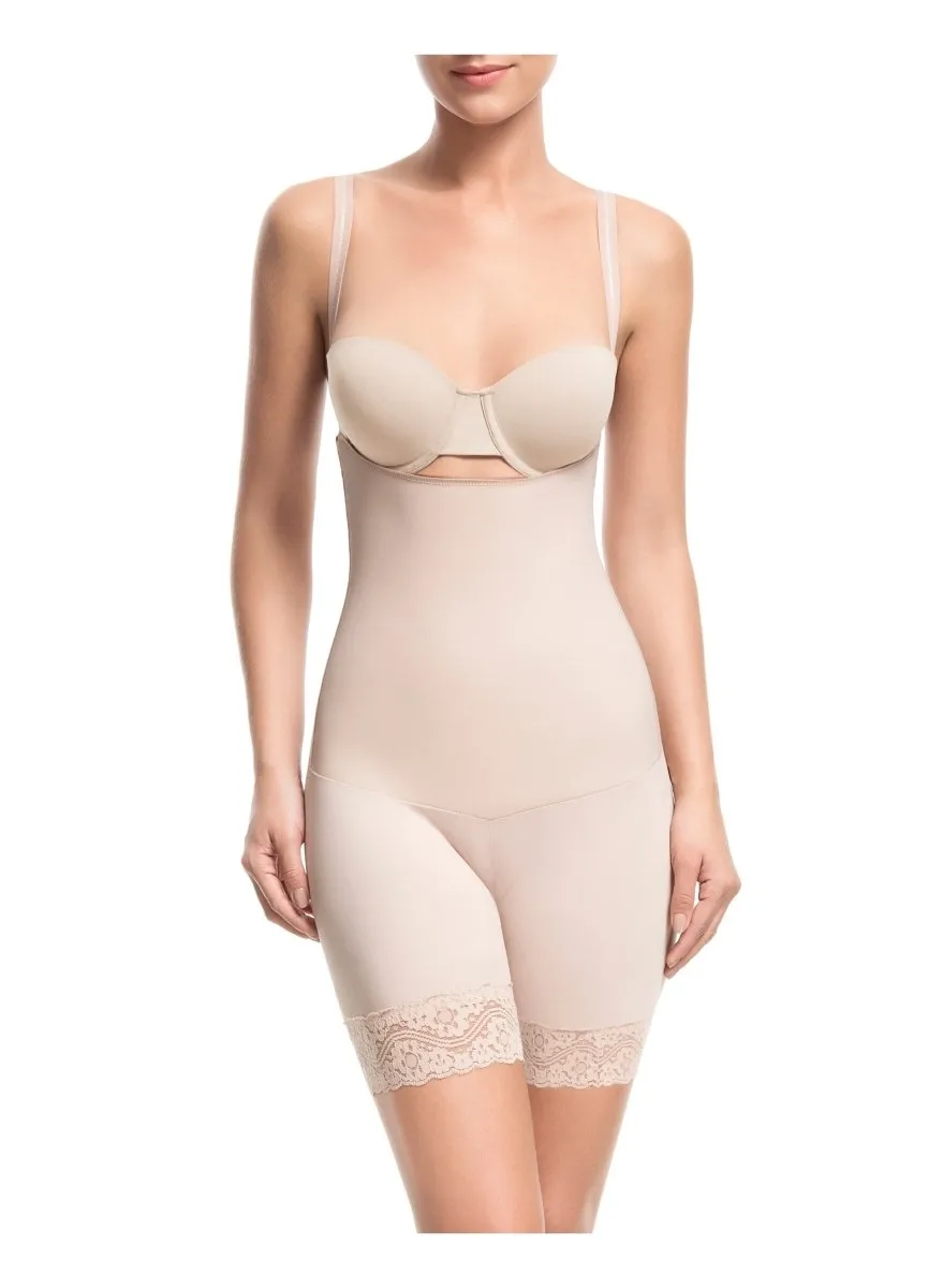 Sensual Secret Open Bust Mid Thigh Short 26AA