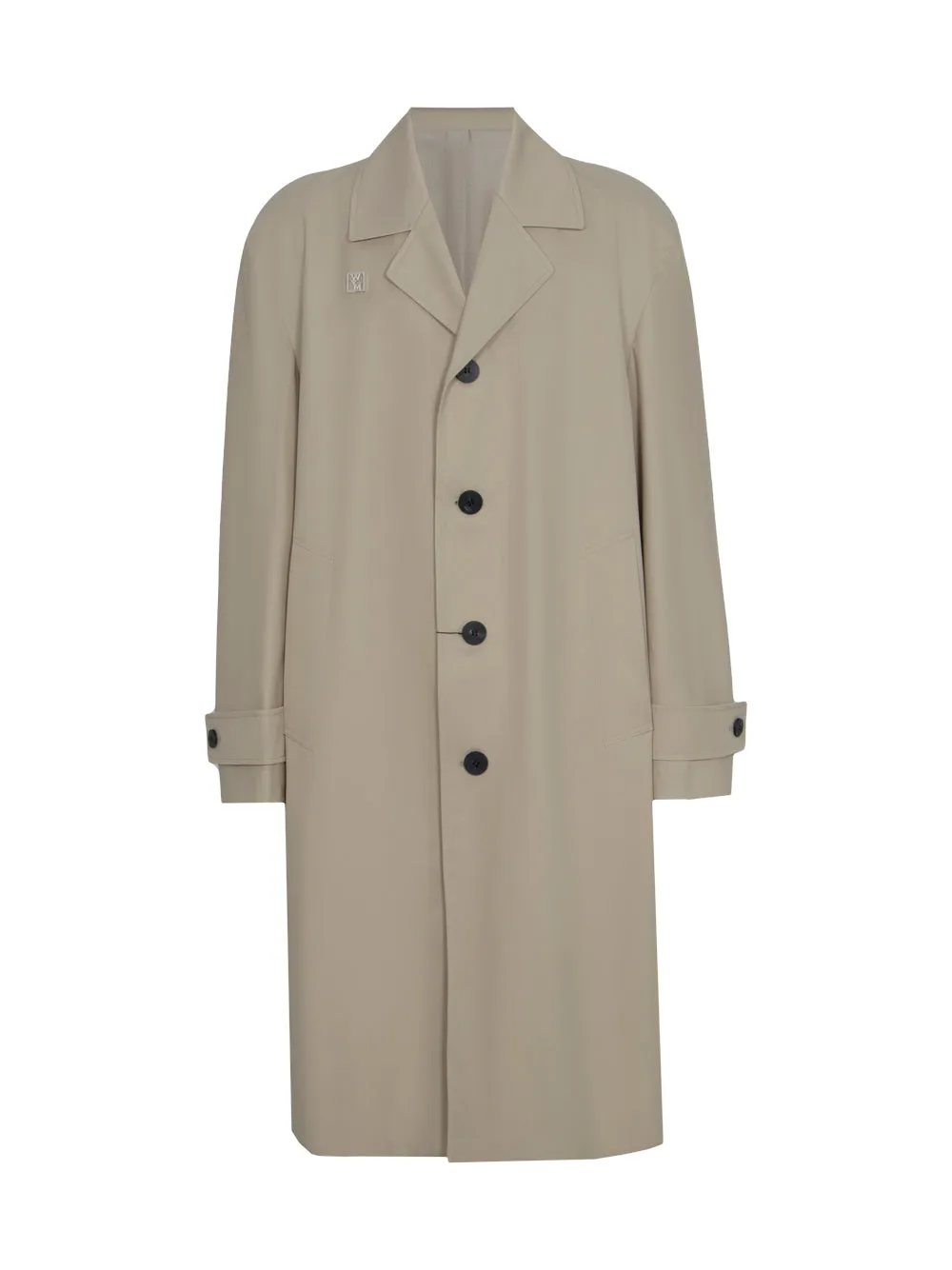 Single Trench Coat (Beige)