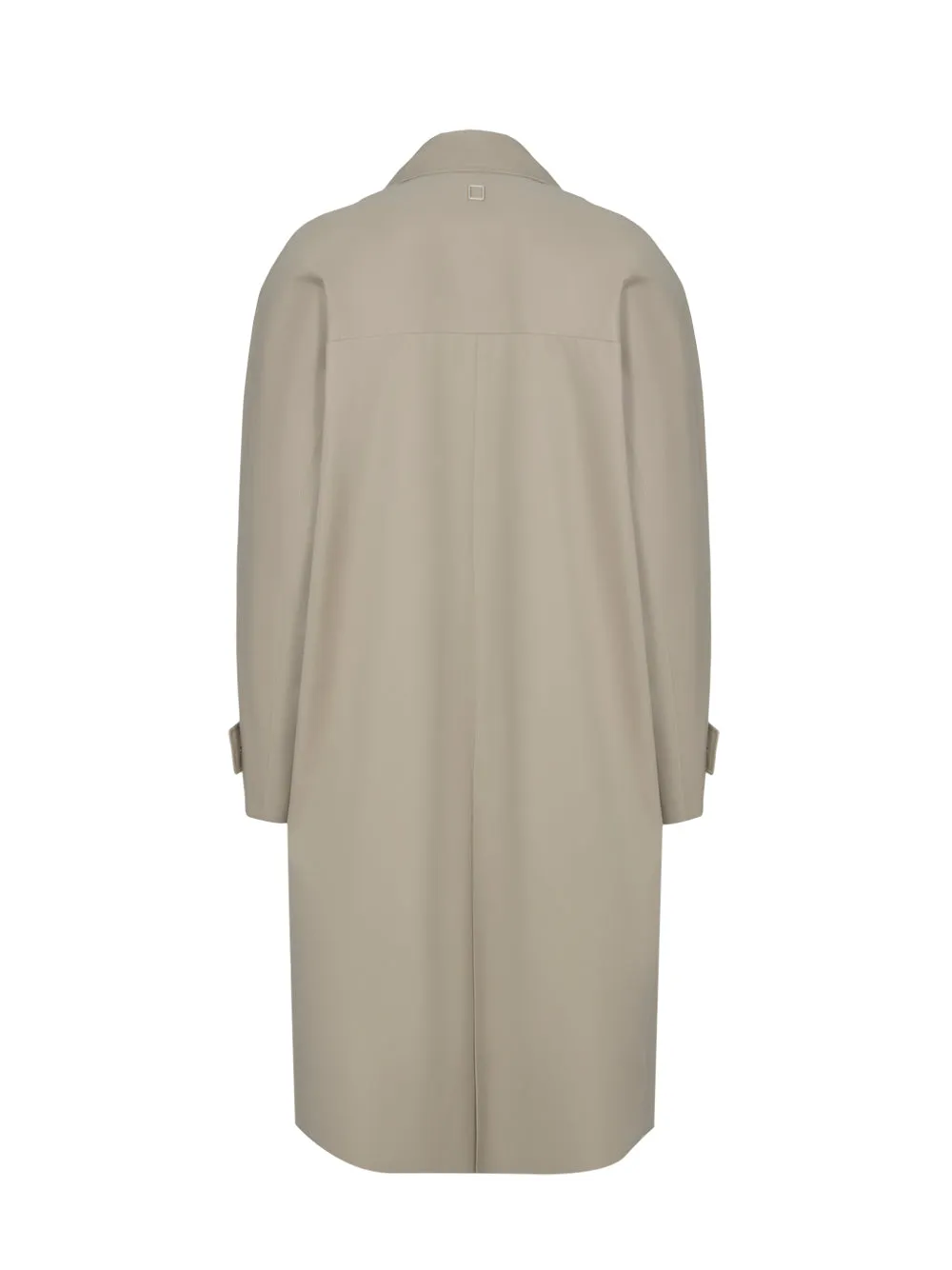 Single Trench Coat (Beige)