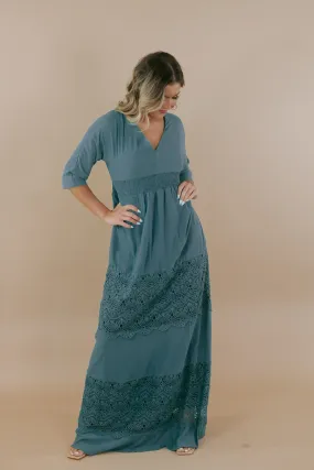 Something Timeless Maxi Dress, Green