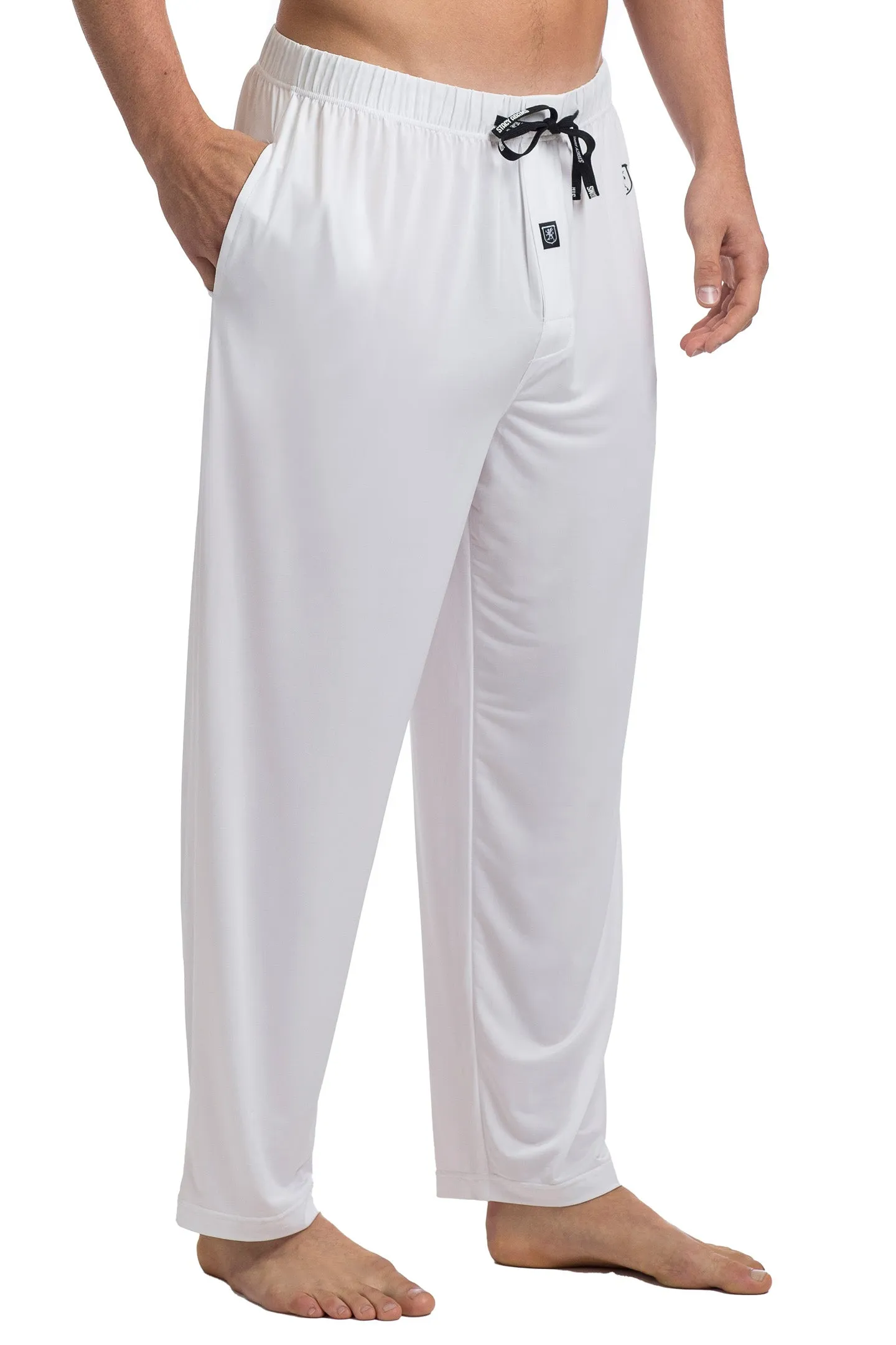 Stacy Adams White Lounge Pants