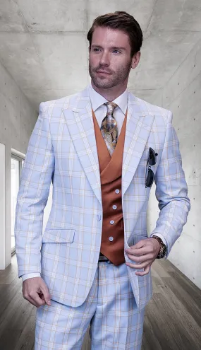 Statement  FASINI-BL Mens Suit