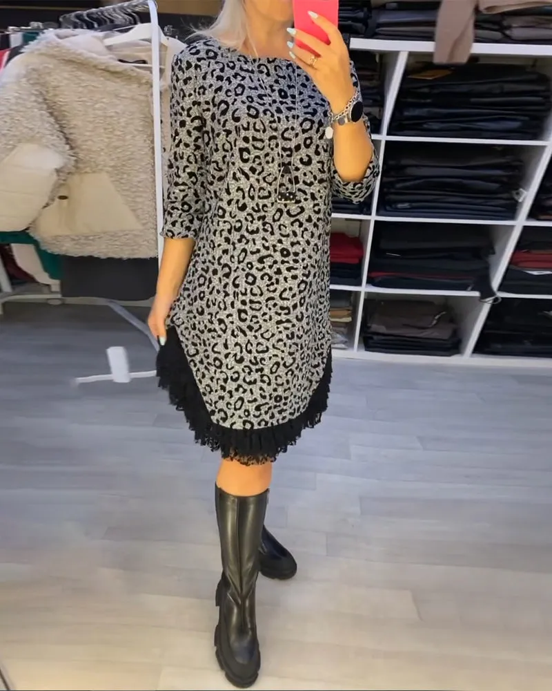 TastyHottie - Leopard print slimming dress