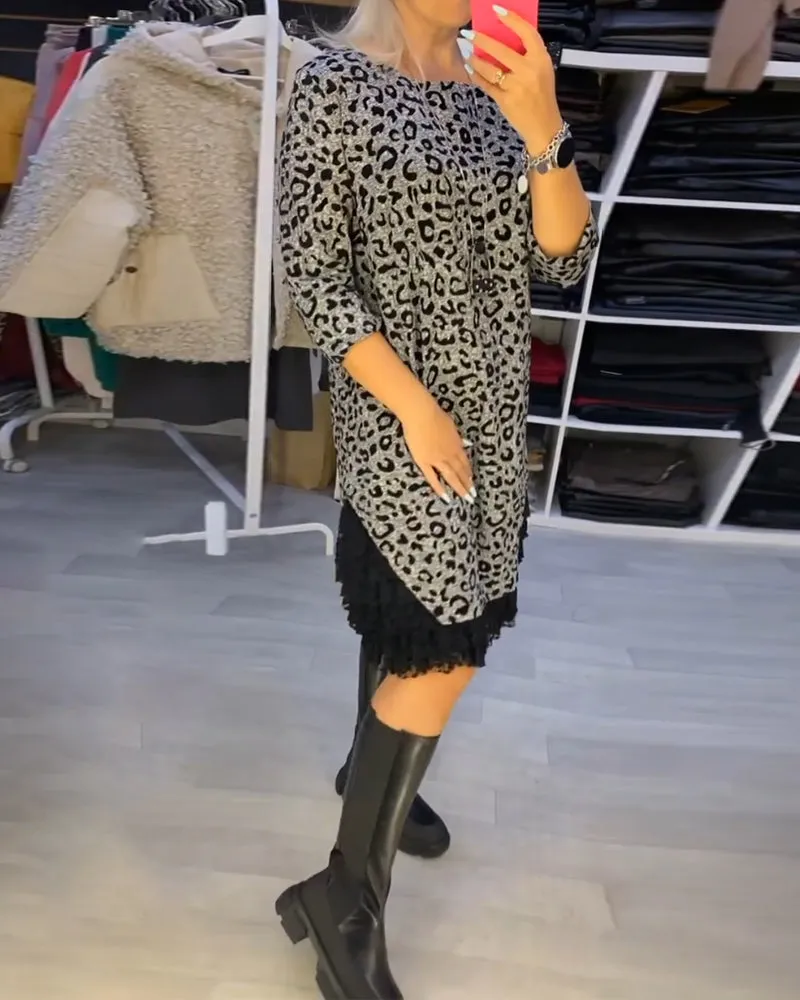 TastyHottie - Leopard print slimming dress