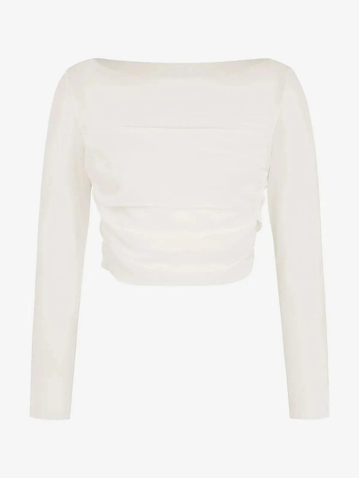 The Popilush Long Sleeve Sheer Mesh Top
