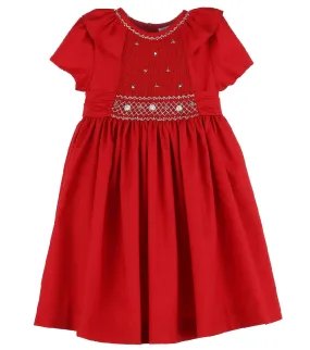 Timeless Bliss Smock Red Dress