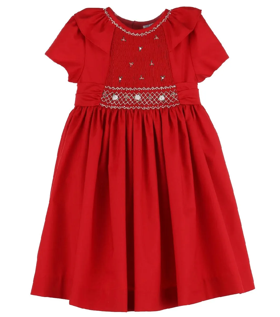 Timeless Bliss Smock Red Dress