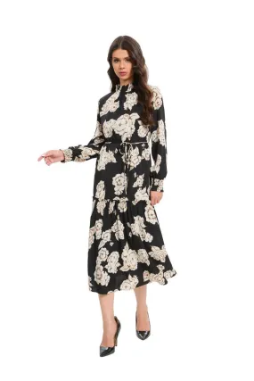 TIMELESS BLOOM MIDI DRESS שמלה